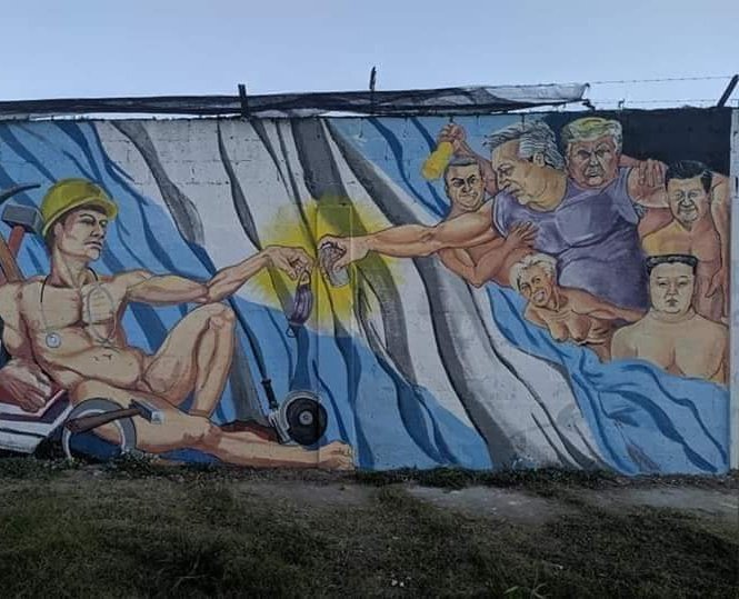 Miren el mural que le hicieron los Kukas a Alberto en 2020🤡

El kirchnerismo es retraso mental