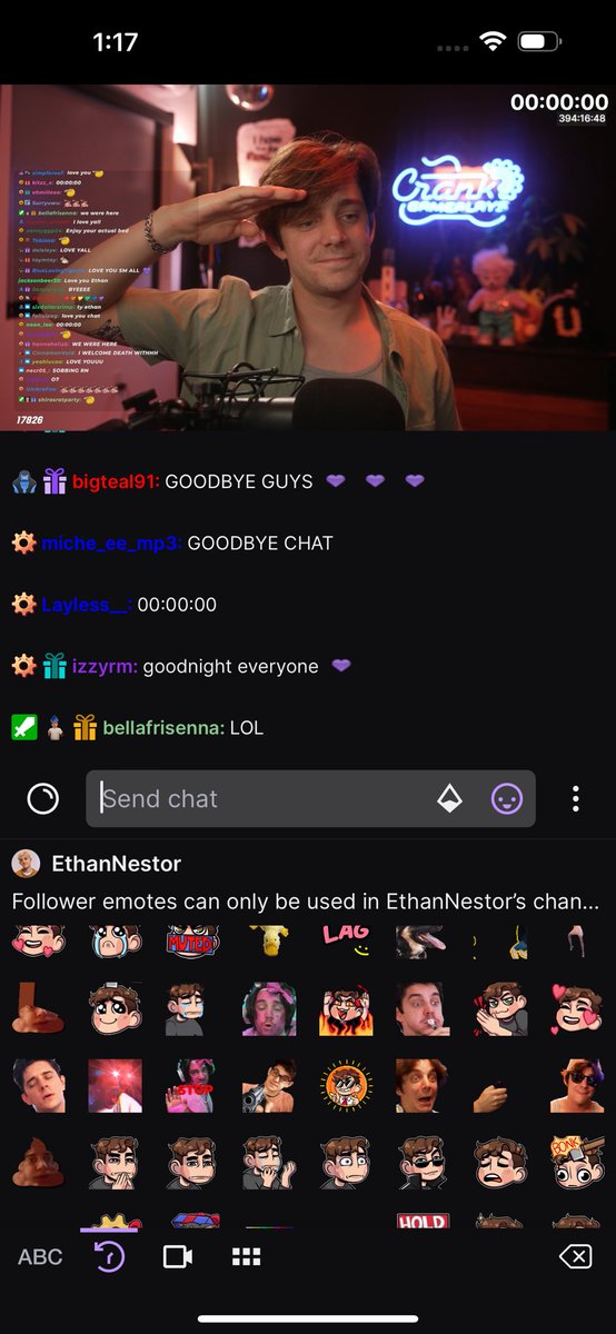 itsERnotOR's tweet photo. @ethannestor 🫡 https://t.co/bujbOb8pGe
