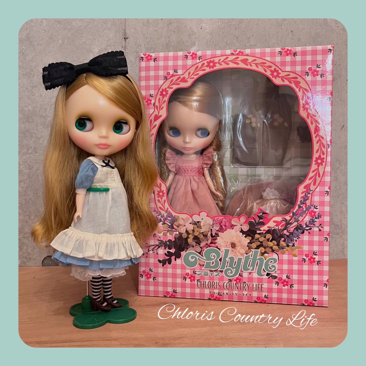 現在店頭にて販売中のネオブライス #クローリスカントリーライフ に