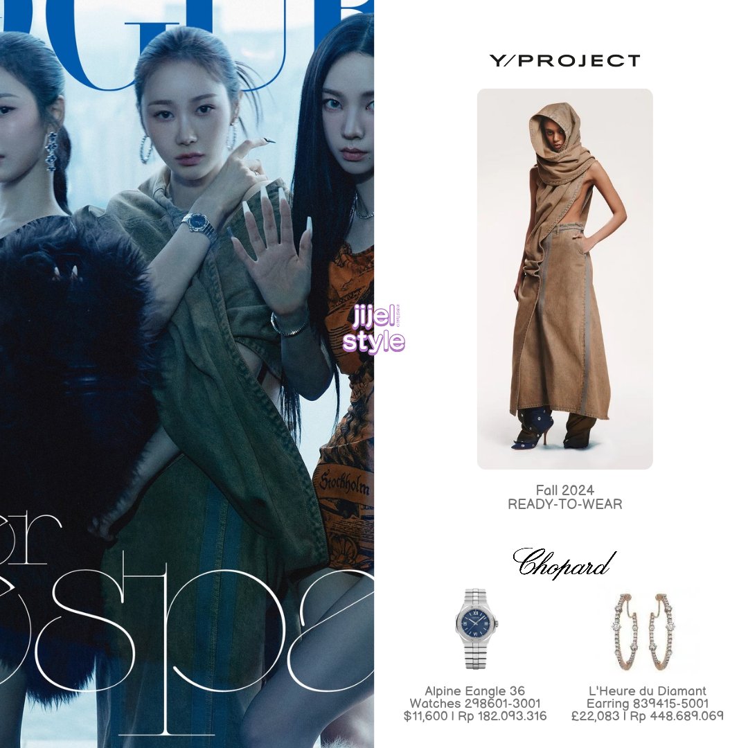 jijelstyle's tweet photo. 240818 GISELLE for Vogue Korea
#GISELLE #지젤 #AERIUCHINAGA #うちながえり #에리 #김애리 #AESPA #에스파 #GISELLEFASHION #GISELLESTYLE #지젤패션 #COURREGES #CHOPARD #VOGUE #VOGUEKOREA #YGPROJECT #SCHIAPARELLI #GIANVITOROSSI https://t.co/PPFH17po5F