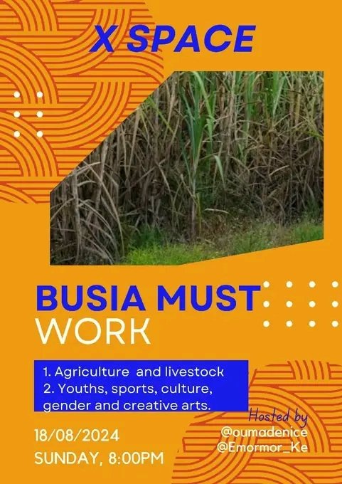 oruma_william's tweet photo. @OkiyaOmtatah @OumahDenice @LothusProtus @dunstan_riziki senator omtata must be reminded that he is in senate courtesy of busia votes, @OkiyaOmtatah prioritize to attend this SPACE. Good morning #BusiaMustWork https://t.co/nKWpwCccWP