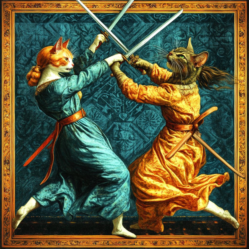 CatsXWar's tweet photo. βοΈ Cat Warriors, the final day to claim your spot at the top of the PvP rankings is here! π Sharpen your claws, draw your swords, and fight your way to victory before the week ends! Letβs see who will reign supreme! πΎπ₯ #CatsXWar #PvPFinals #BattleForTheTop https://t.co/xflsrTNORg