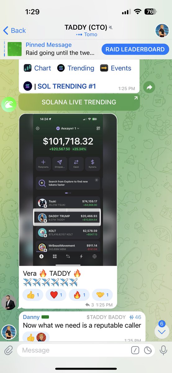 This whale made insane gains on $TADDY <a href="/taddycto/">$TADDY</a> 

Gp5PYbvVkF5LqqwwPP1UazFExvnnUekjqZG7x9vkpump