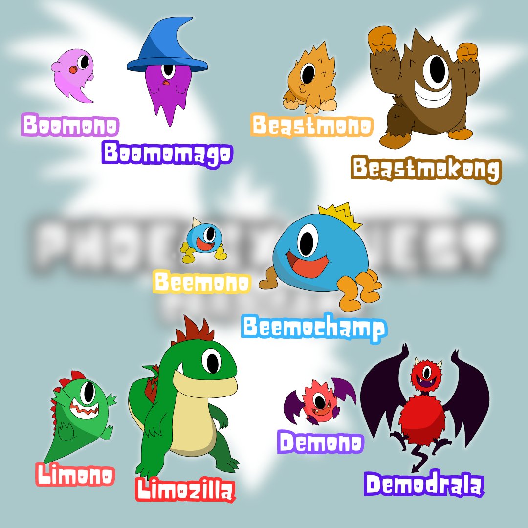 phoenixquestcg's tweet photo. Finally finished drawing all of the Mono's Transformations!

Which one is your favorite? 🤔
#cardgame https://t.co/e9gbwKtR9H
