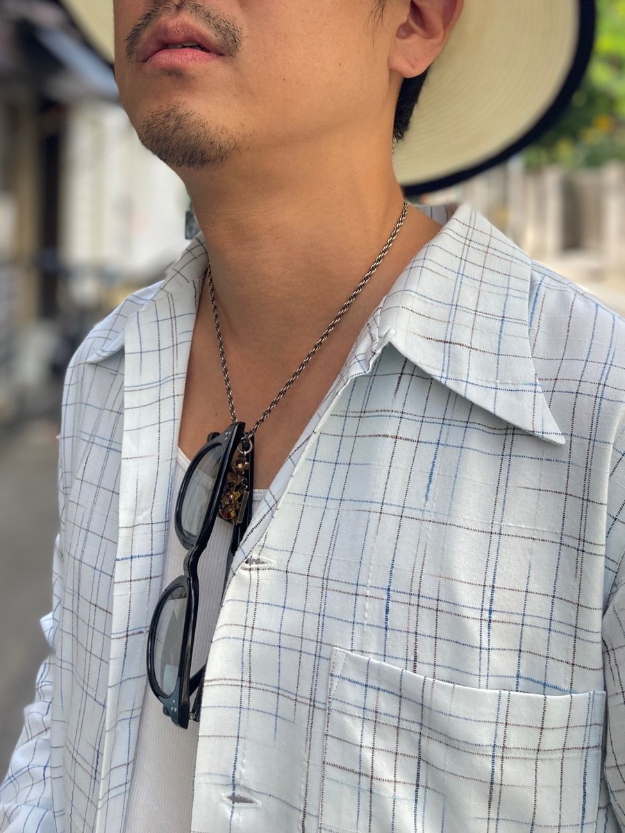 DryBones_Nagoya's tweet photo. White shirt outfit 👔🤍
・Nep Open Shirt(DS-2668)
・Braid Hat“YORK”(DCH-473A)
・Denim Painter Pants(DP-738B)
・Sunglass(DSE-504)
#kasuri #nep #rockabilly #painterpants #denim #カスリ #ネップ #ペインターパンツ #デニム #サングラス #ストローハット #ヴィンテージ #アメカジ https://t.co/vySDnhKPtY