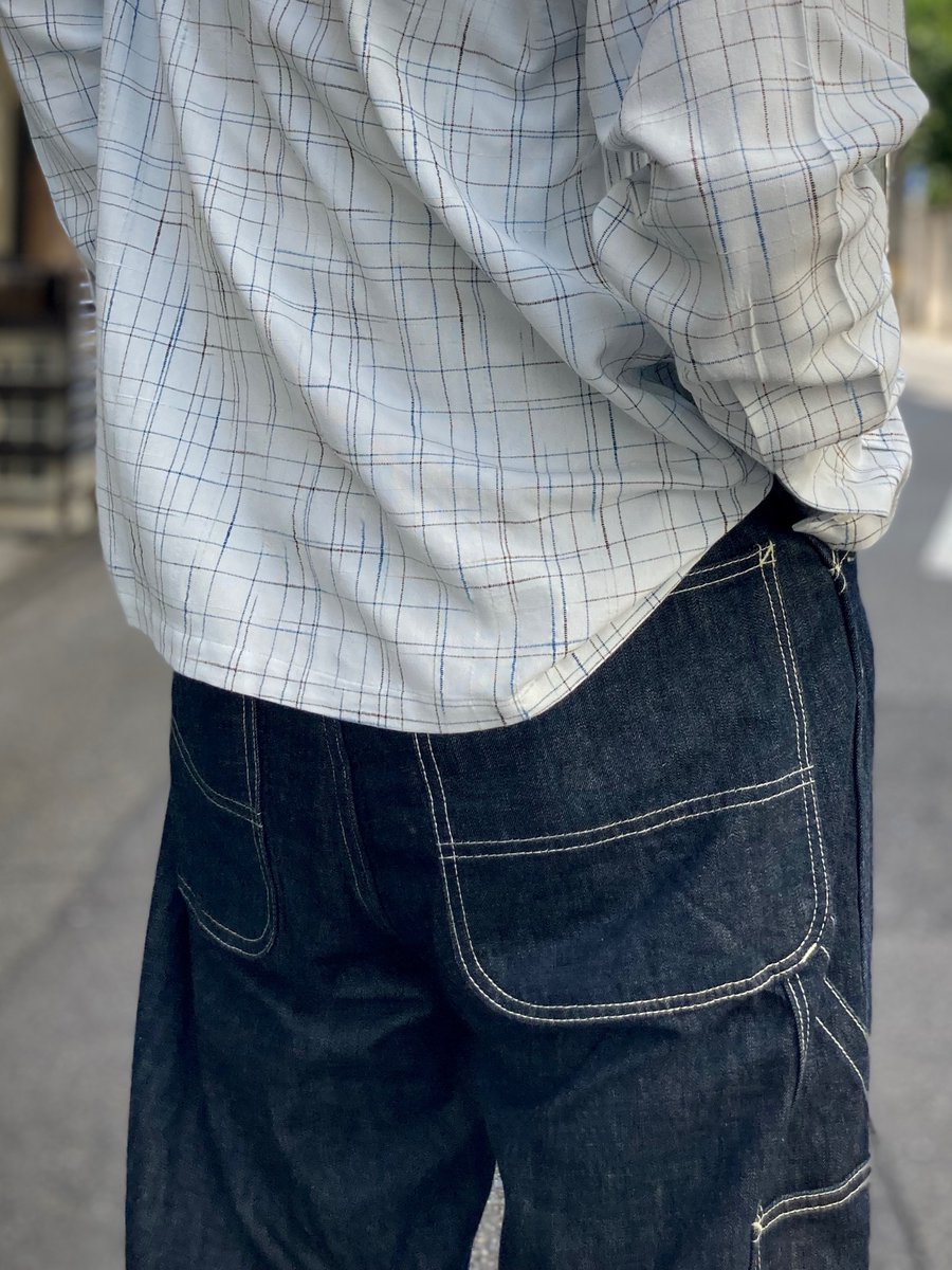 DryBones_Nagoya's tweet photo. White shirt outfit 👔🤍
・Nep Open Shirt(DS-2668)
・Braid Hat“YORK”(DCH-473A)
・Denim Painter Pants(DP-738B)
・Sunglass(DSE-504)
#kasuri #nep #rockabilly #painterpants #denim #カスリ #ネップ #ペインターパンツ #デニム #サングラス #ストローハット #ヴィンテージ #アメカジ https://t.co/vySDnhKPtY