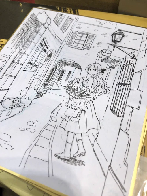 色紙チャレンジ中
ほしい方いらっしゃるかしら 
