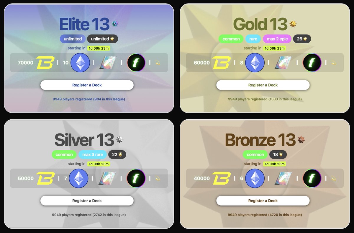 Main 13 is just around the corner 🏆
This is set to be the most competitive tournament ever.

Which hero will be the X factor?