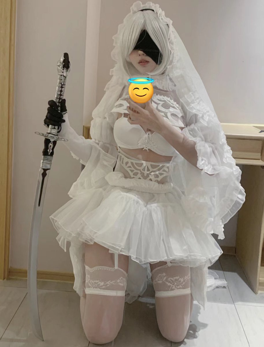 xue6645's tweet photo. 花嫁2b😇
#ニーア #NieR ＃2b ＃花嫁 #ニーアオートマタ
#人類に栄光あれ https://t.co/zx9QB9akMQ