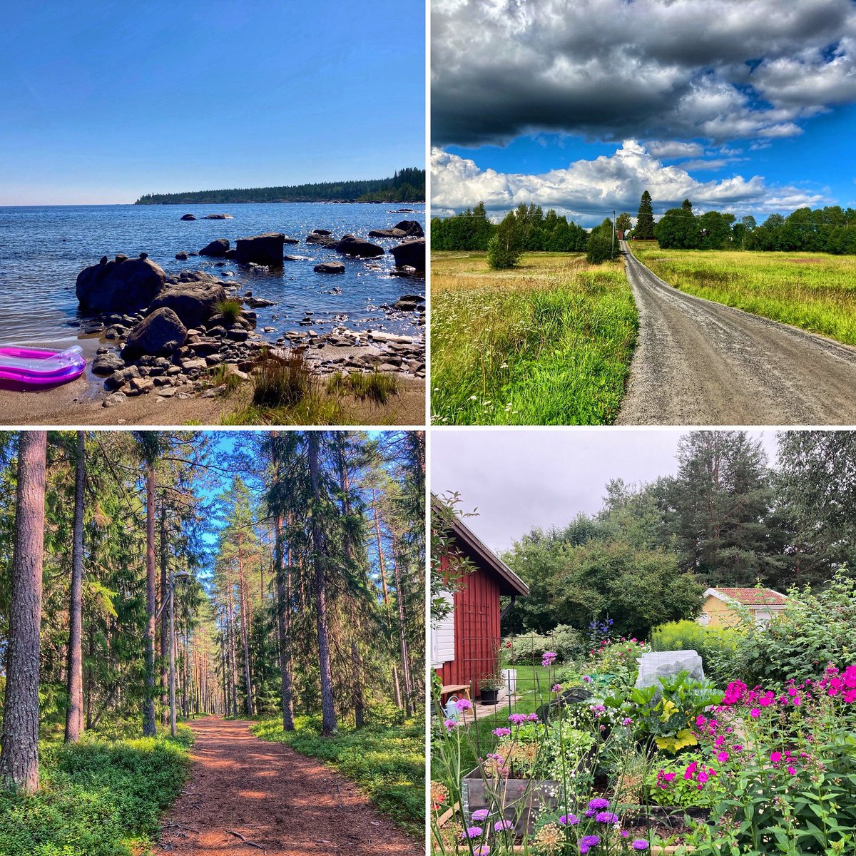 Artist on holiday means letting go of all the nitty gritty, washing your mind clean of worries, and just being. <a href="/ikkartist/">Ingrid Katarina Karlsson</a> is returning from a wonderful summer stay in northern Sweden, hopefully with renewed energy for an autumn in the studio.