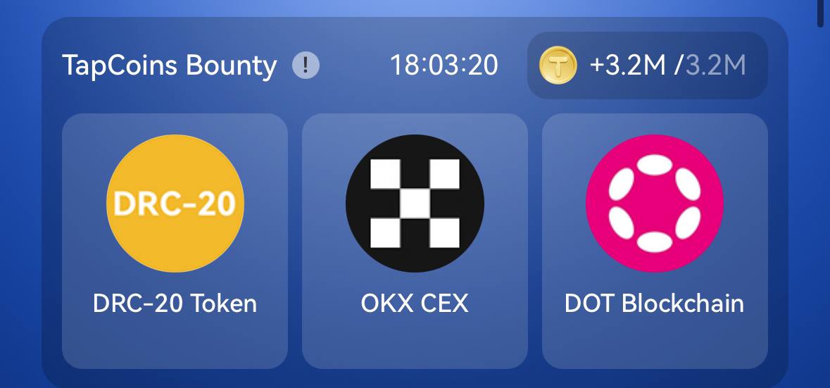 Today's #tapcoins Daily Combo, August 18 
    Play Here : t.me/tapcoinsbot/ap…

and Don't forget to mine : $LINGO $KIP $FAME 
Follow @coin108188 for tomorrow's cards and #airdrops
#tapswap #memecoin #notcoin #Tapcoins #yescoin #hamsterkombat #airdropsagency