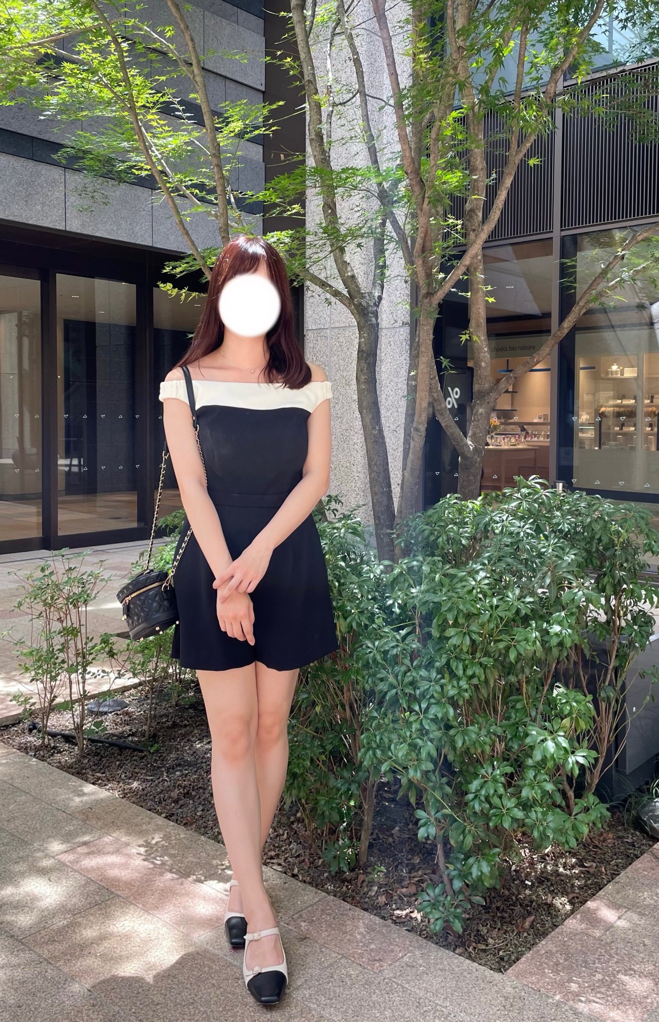 【正規品美品】Herlipto Two Tone Ribbon Romper S Two-Tone Ribbon Romper