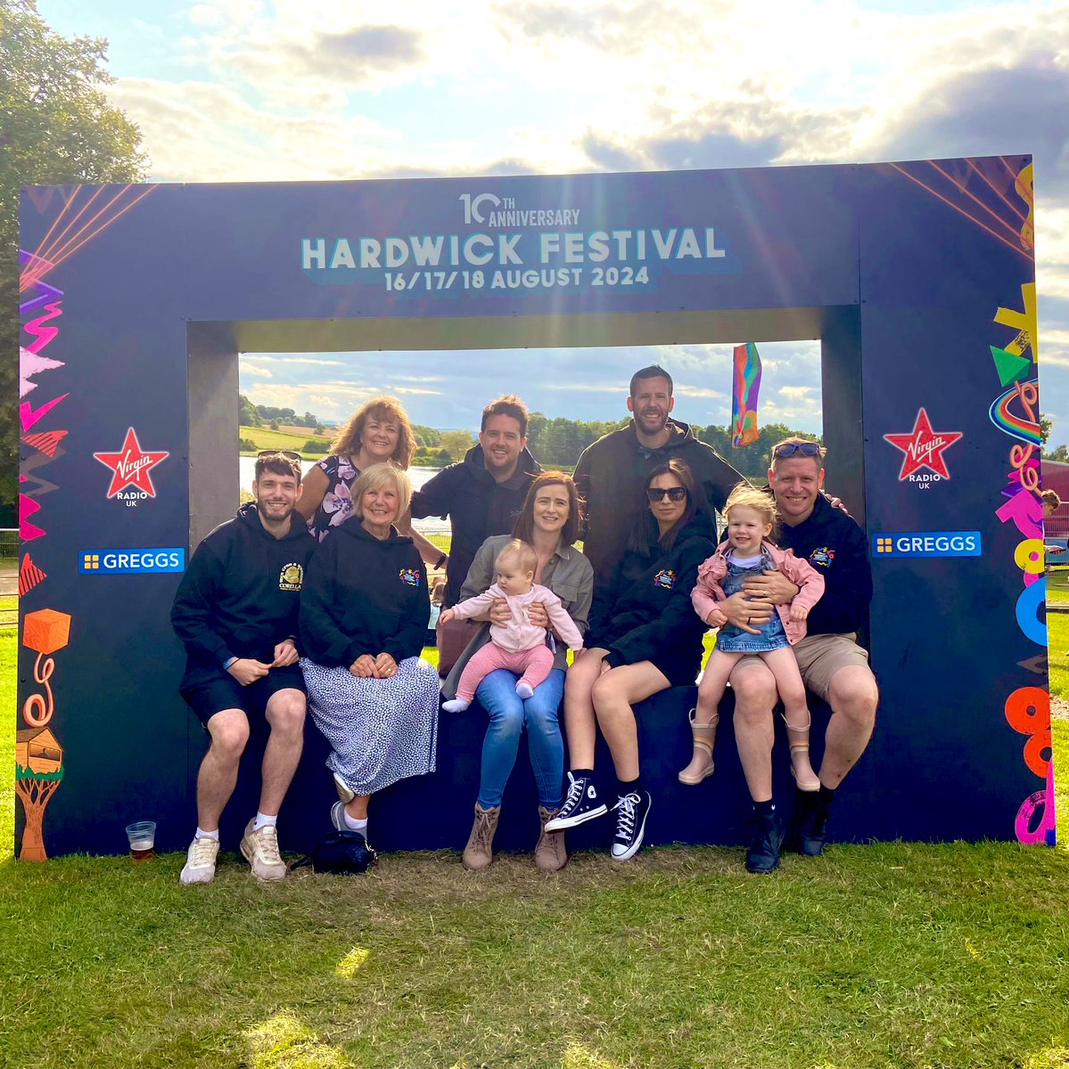 TweetsbyHarold's tweet photo. What a superb day @HardwickLiveUK with the family! Just so happened to fall on our 6th Wedding Anniversary as well! ๐๐ปโค๏ธ #HardwickLive https://t.co/68WfVpCfMh
