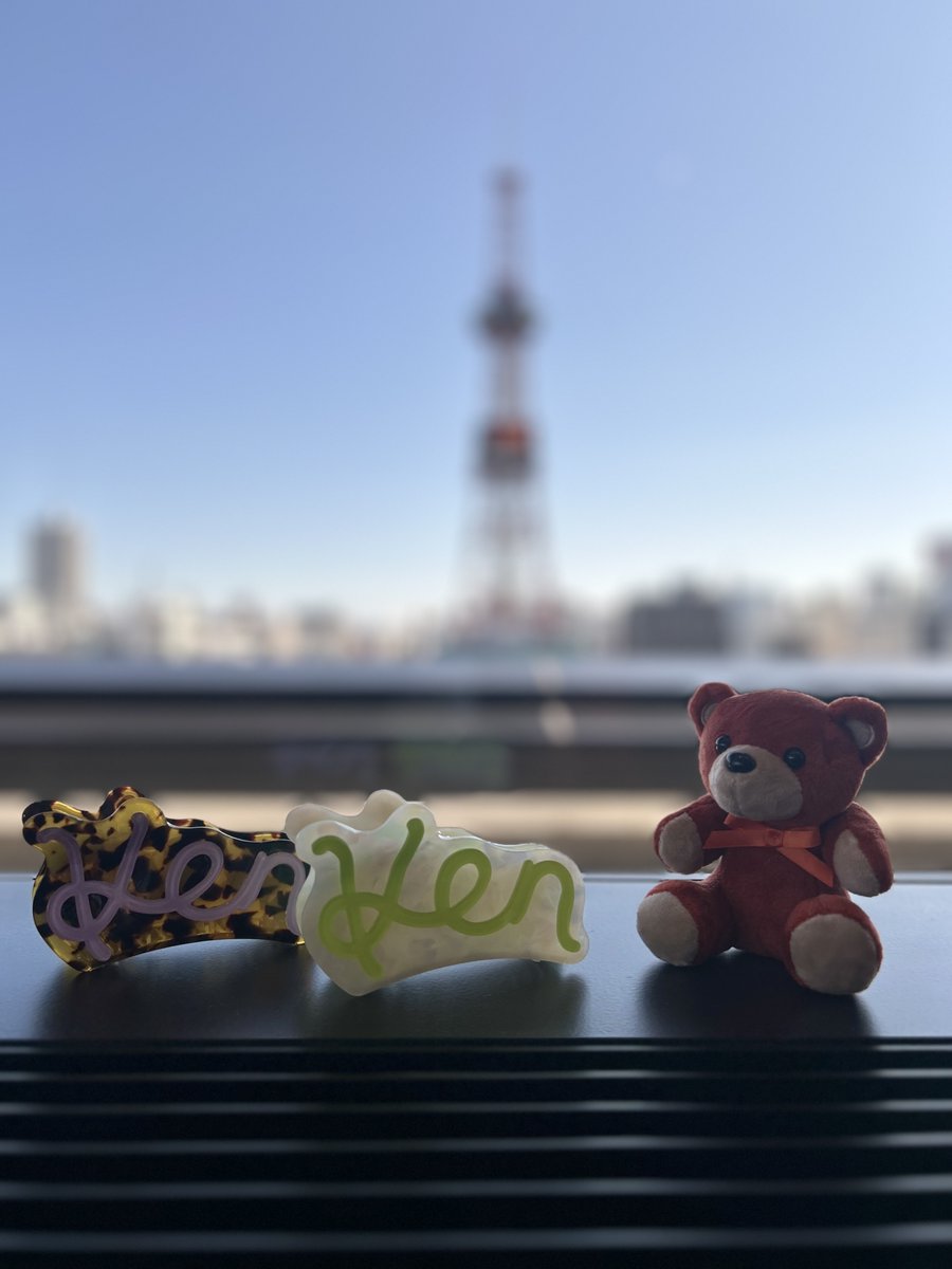 KEN MIYAKEプロデュースグッズ・ヘアクリップの 販売決定！🧸 各ツアー