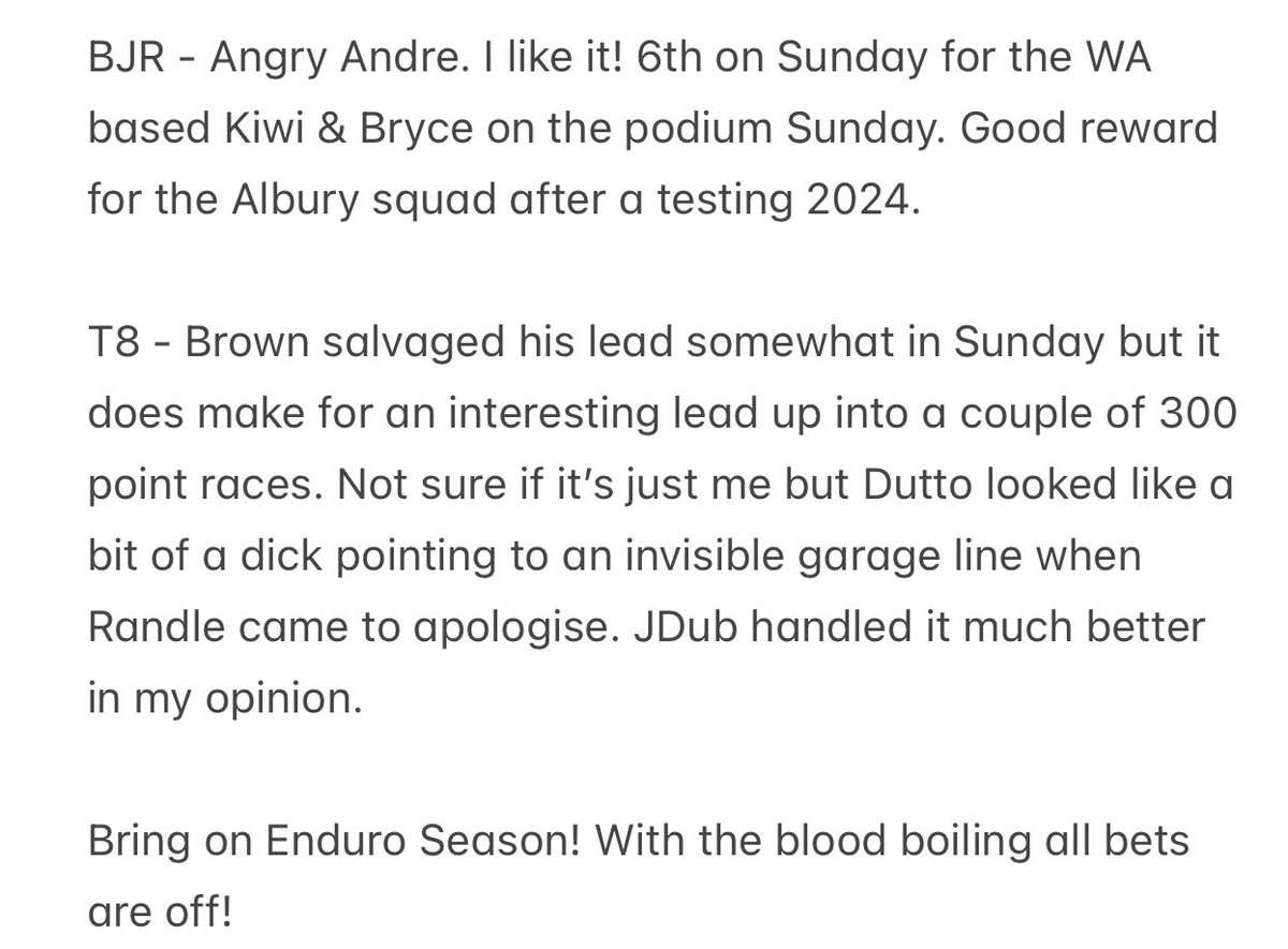 V8SC Opinion tweet media