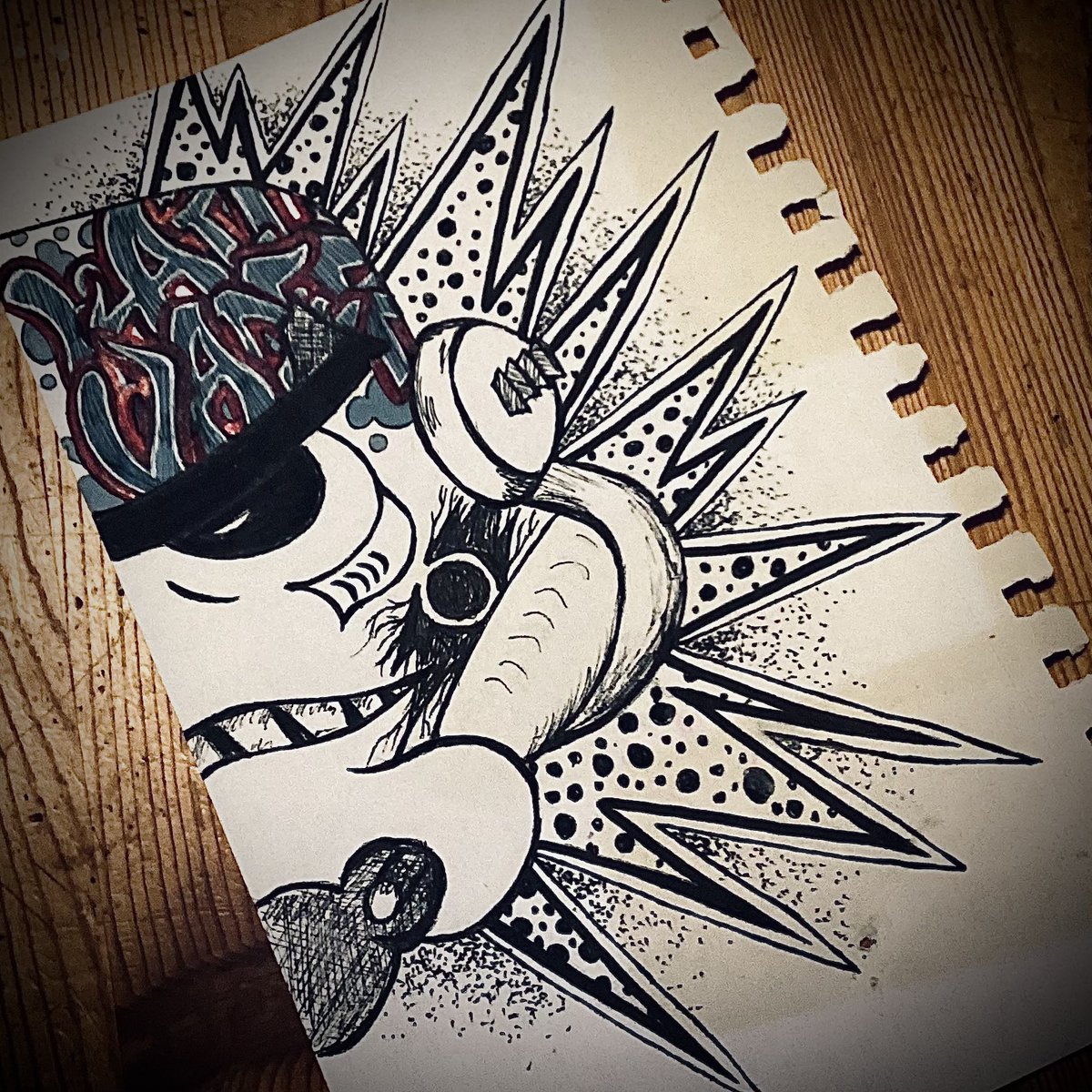 lisathegeekmom's tweet image. #Inktober52
#Stromtrooper

“Hail Vader”

A little devoted follower of #LordVader.
#StarWars #DarthVader #Sith #empire