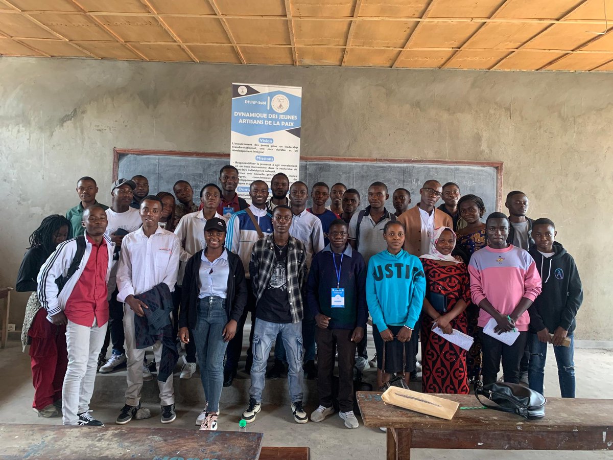 DYJAP-Asbl (@asbldyjap) on Twitter photo Un bon mercredi d'échanges entre les jeunes #Dyjap Unigom, sous le thème "Les réseaux sociaux comme outil de communication, comment s'en servir pour la consolidation de la paix?" Très nécessaire pour la quête de la paix <a href="/BROT_furdiewelt/">Brot für die Welt</a> <a href="/PoleInstitute/">Pole Institute</a> <a href="/NeneMorisho/">Nene Morisho</a> <a href="/KemperBarbara/">Barbara Kemper</a> Un bon mercredi d'échanges entre les jeunes #Dyjap Unigom, sous le thème "Les réseaux sociaux comme outil de communication, comment s'en servir pour la consolidation de la paix?" Très nécessaire pour la quête de la paix <a href="/BROT_furdiewelt/">Brot für die Welt</a> <a href="/PoleInstitute/">Pole Institute</a> <a href="/NeneMorisho/">Nene Morisho</a> <a href="/KemperBarbara/">Barbara Kemper</a>