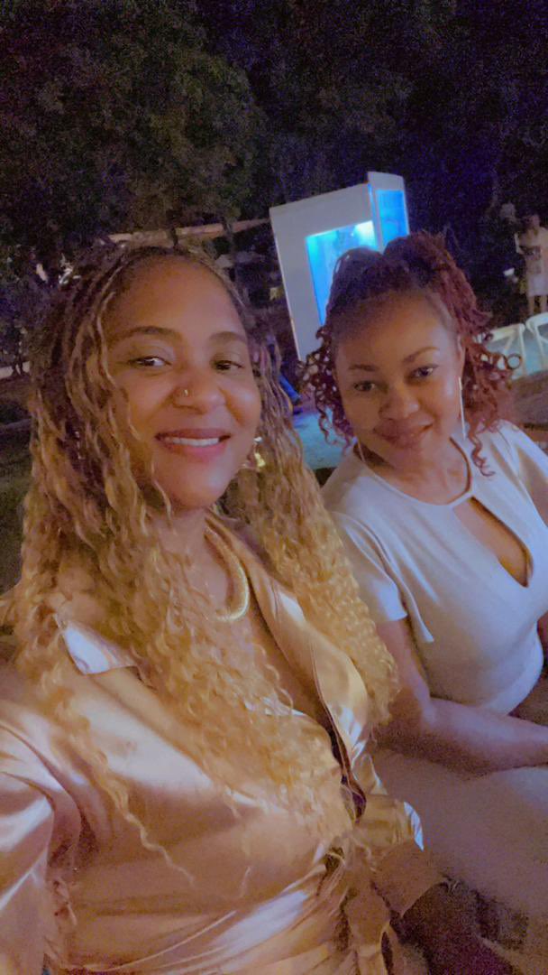 AfriWoman's tweet photo. My eternal blessings. Grateful to have these two amazing little sisters in my life. 💖 @wkatyoka @Wacheda #Zambia https://t.co/WyMOcb5Psr
