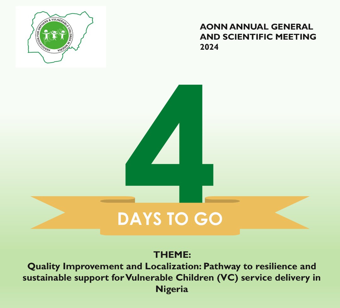 AONNNigeria's tweet image. INTERESTING : 4days away from the amazing gathering of OVC Experts #2024AONNAGSM

We are exploring practical steps to identify and utilize local resources effectively! 
#OVCNigeria 
#LocalizationAgenda 
@USAID @SDGaction @CDCgov @SHFund__ @MalalaFund @GlobalFund @gatesfoundation