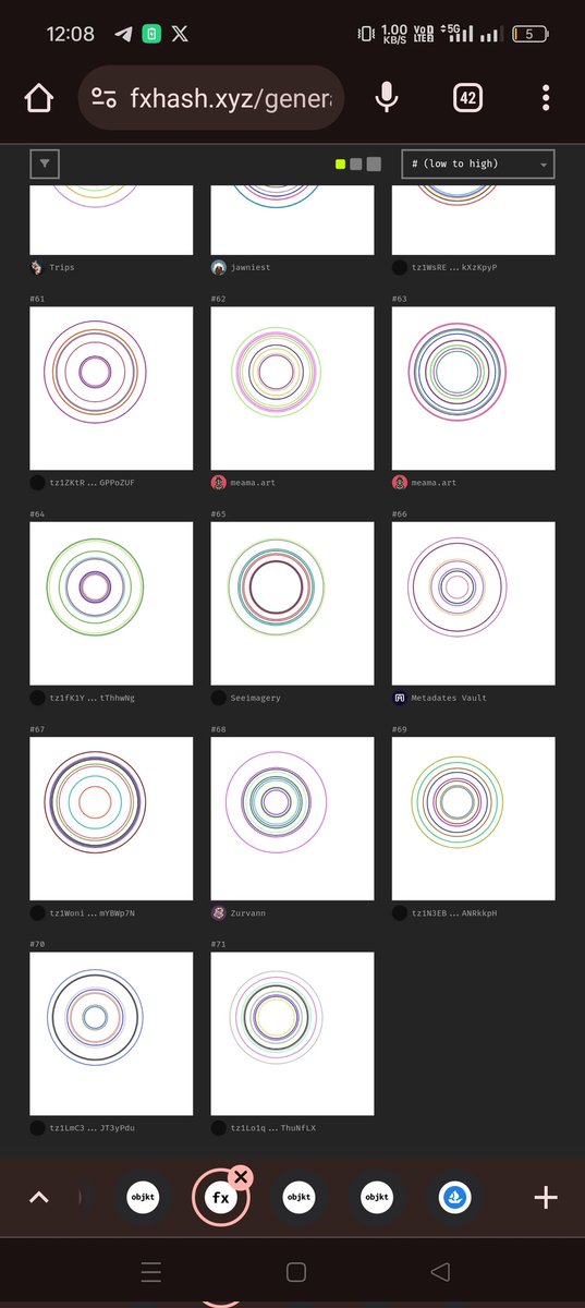 shanans_'s tweet image. Good morning 🌞🌞🌞

Happy Sunday family 🫂 

Come lets get connected to a common centre 

Get your unique generative concentric 

Only for 1 xtz
29/100 left
Link ⬇️

$GNET