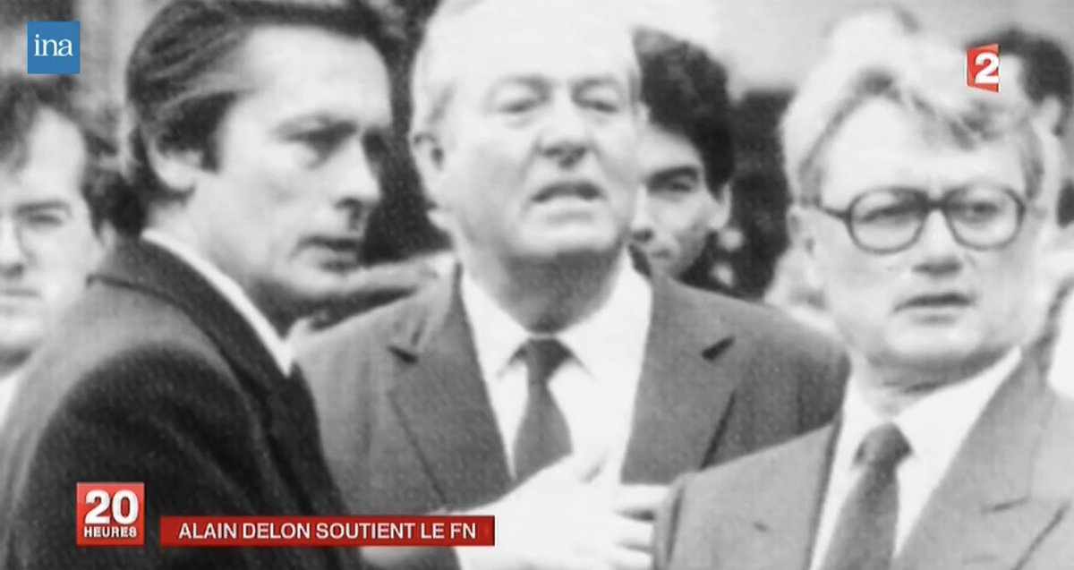 coryleguen's tweet photo. Rien à battre d’Alain Delon, qui était proche de Jean-Marie Le Pen et qui avait appelé à voter pour le FN dans le passé. 

Il a reconnu aussi avoir frappé des femmes. https://t.co/TtMFxr6QOr