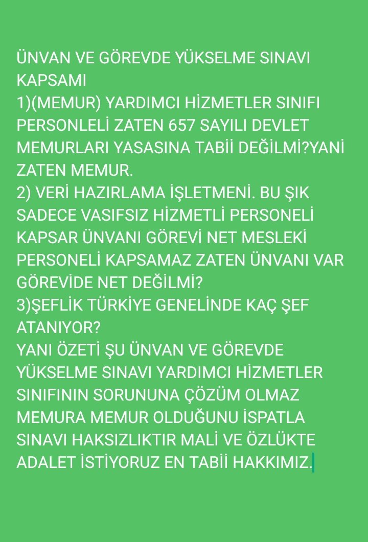 Fetaysabanc2's tweet photo. Syn Bakanlarım kıymetli vekillerim @Akparti @MhpTbmmGrubu @herkesicinCHP @veliagbaba #YardımcıHizmetlerSınıfı personeli feryat ediyor boşuna değil 🥲🙏👇🙏🙏👇🥲 @Akparti  @MhpTbmmGrubu 2005/2024 her seçimden önce söz verildi 19 yıl oldu mali ve özlükte adalet istiyoruz çözüm. https://t.co/r8MwKJyp4U