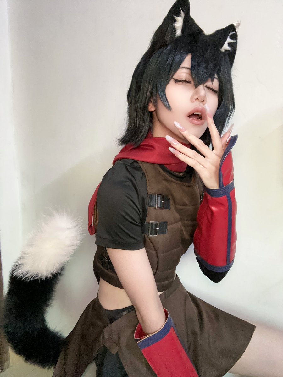 PaFu_0116's tweet photo. 我行我素的、被詛咒的貓少女🐈‍⬛

#ダンジョン飯 #イヅツミ #コスプレ 
#DeliciousinDungeon #Izutsumi #Cosplay #迷宮飯 #伊津津美 #莞苞 https://t.co/AdGrqm045e