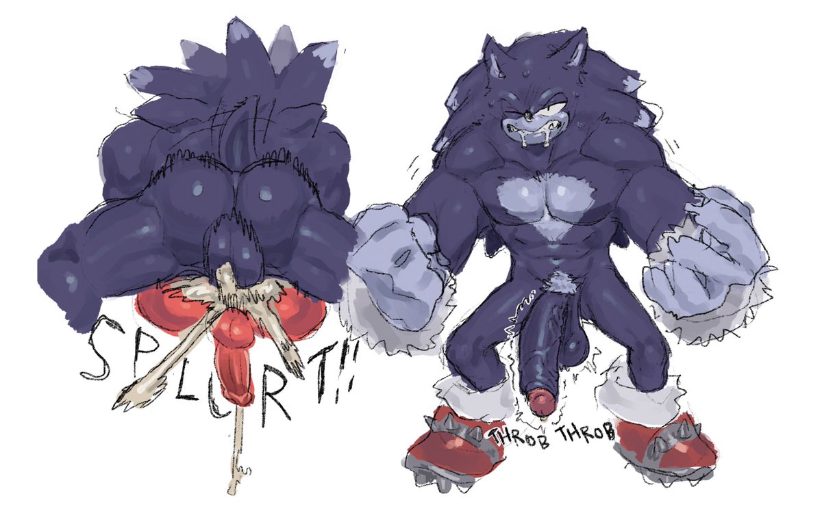 UhohSquishy's tweet photo. Colored the werehog fucking 🎉
(Still like the sketch alone more tho) https://t.co/vKnyhFb7De