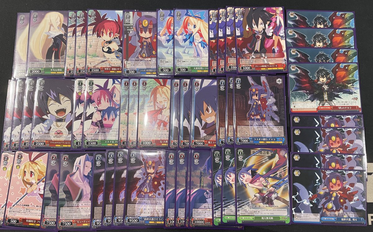 ヴァイスシュヴァルツ デッキ入荷 ディスガイア 本扉 入荷してます