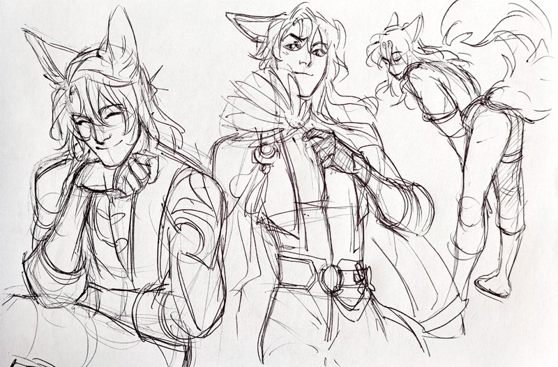 Jiaoqiu doodles 