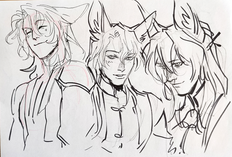 Jiaoqiu doodles 