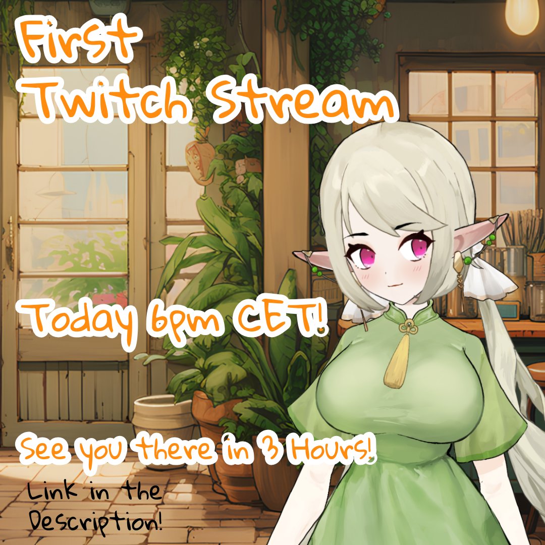 LadyLepiota's tweet photo. See you there!!! ๐๐
#twitch #firststream #twitchstreaming #TwitchStreamers #Stream #Vtuber #firsttimestreamer
Model cr to @Chodenpa_goose https://t.co/JrHvN463qu