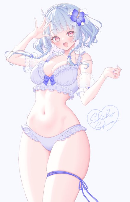 寧々丸さん(@nenemaru220)の水着イラストを描かせていただきました!🌺描かせていただき、ありがとうございます!✨
https://t.co/rR5O7RTBgE 