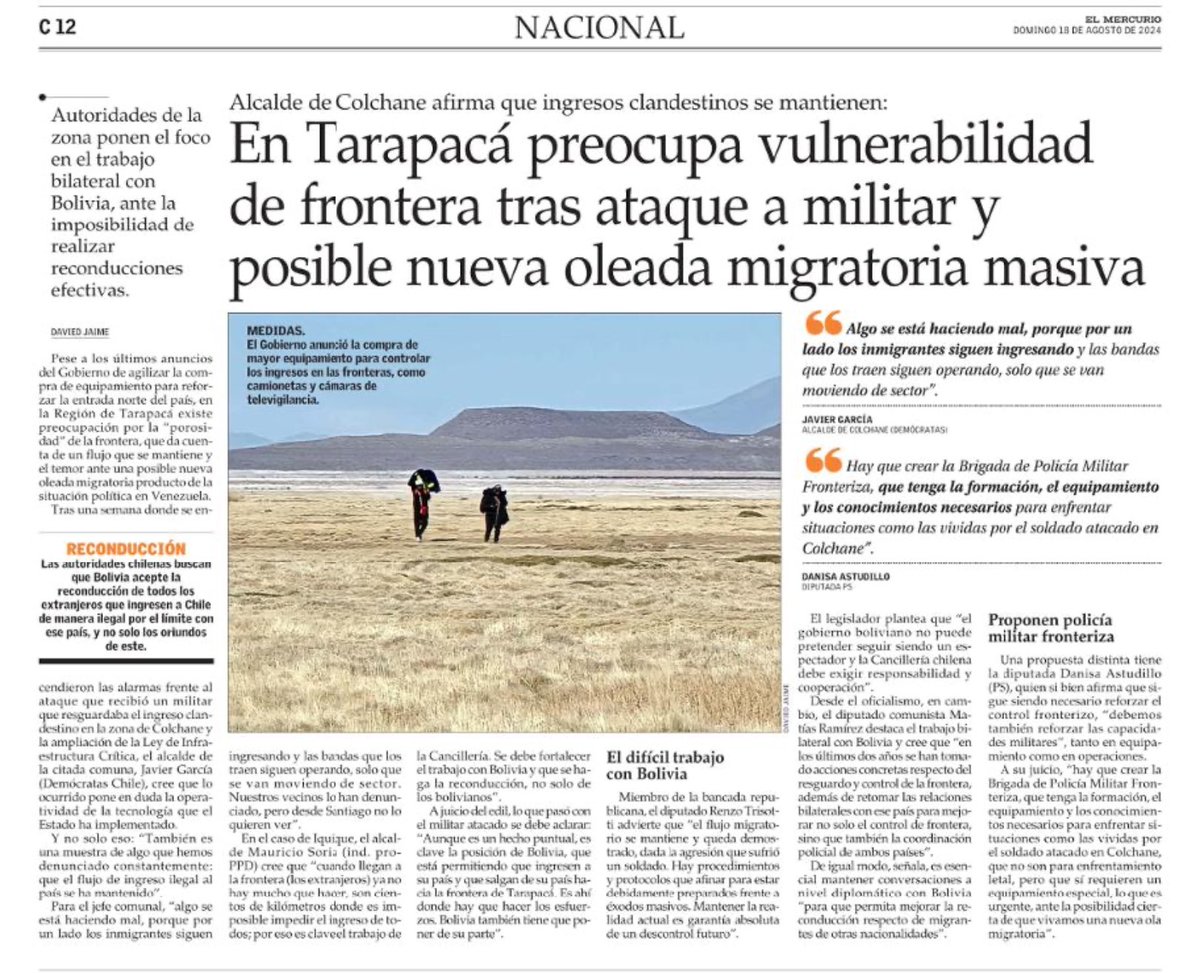 Si Bolivia permite el libre paso ilegal hacia Chile y luego no permite q Chile los devuelva por donde entraron, por qué Chile permite q Bolivia use nuestros puertos y le facilitamos un ferrocarril? Por q no se usa esa herramienta?