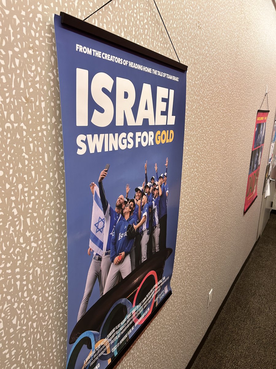 HeadingHomeDoc's tweet image. Today at 3:30pm at @NewPlazaCinema come see ISRAEL SWINGS FOR GOLD and stay for a Q&amp;amp;Q with Team Israel pitcher Shlomo Lipetz, Director @SethKramer, and Holocaust survivor Sami Steigmann.
@IBFilms  @ILBaseAcademy @MenemshaFilms