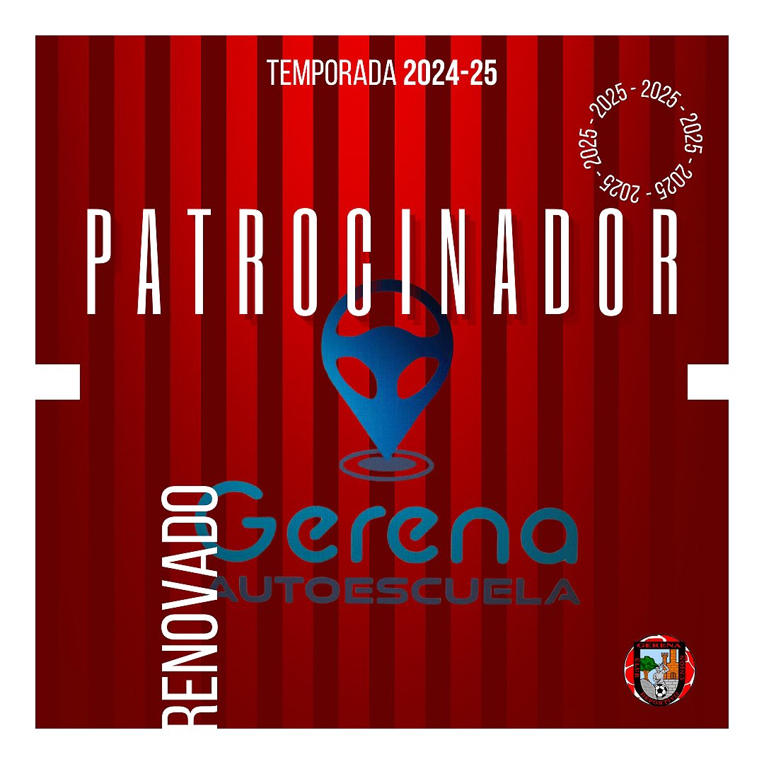 CDUnionGerena's tweet photo. 📣 #OFICIAL | Autoescuela Gerena y el #CDUGerena amplían su vinculación como patrocinador oficial del club para la temporada 2024-25. 🤝🏻

#AbonadosASoñar https://t.co/JHAlgPuEmc