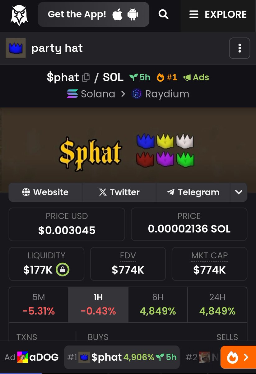 timcw5qbsc's tweet photo. ahahaha people you keep promoting and buying the new $phat which was completely copied from the old coin which was created 7 months ago.  Are you okay with your head? https://t.co/zfttNxUpmp