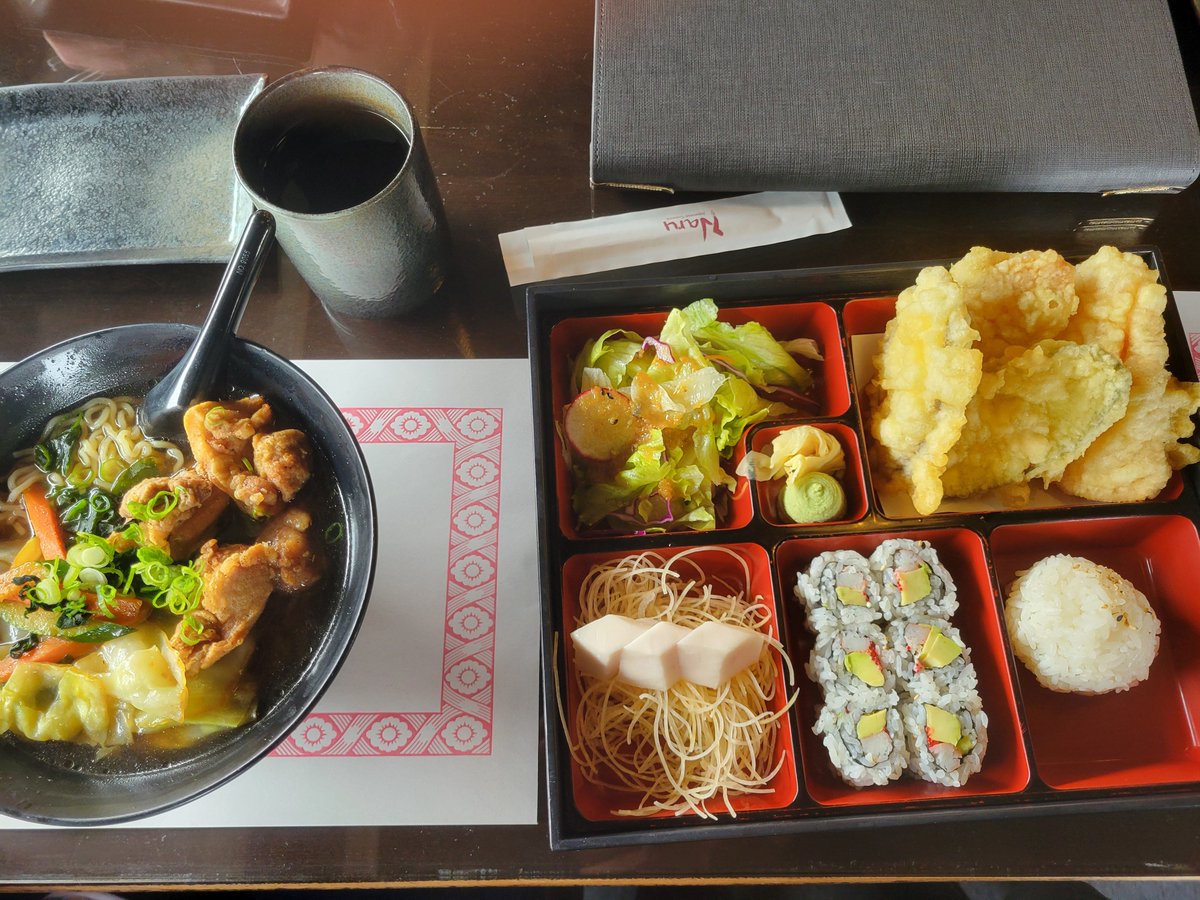 SnowmanSSB's tweet photo. A few times in Japan, I was asked if there was any good Japanese food in my hometown. I told them about this one really popular place called "Naru". This invited several questions:

Why is the name so weird?
Is it authentic?
Is it run by Japanese people? https://t.co/X6kR0cutOi