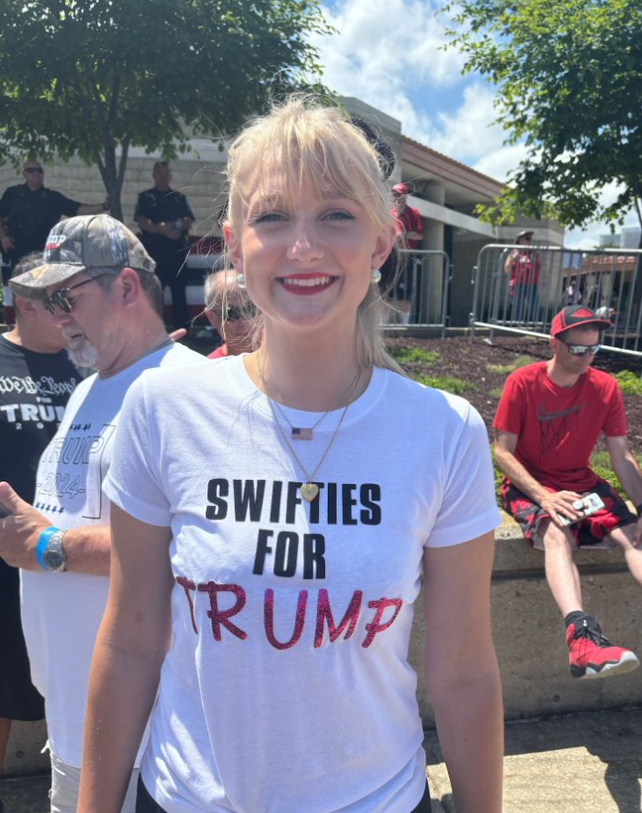 Swifties for Trump is trending, many Taylor Swift fans are boarding the Trump train. This should show the Democrats that being a fan of a celebrity because of their music or acting doesn't mean you give a flying F about their political views.

skynews.com.au/opinion/outsid…