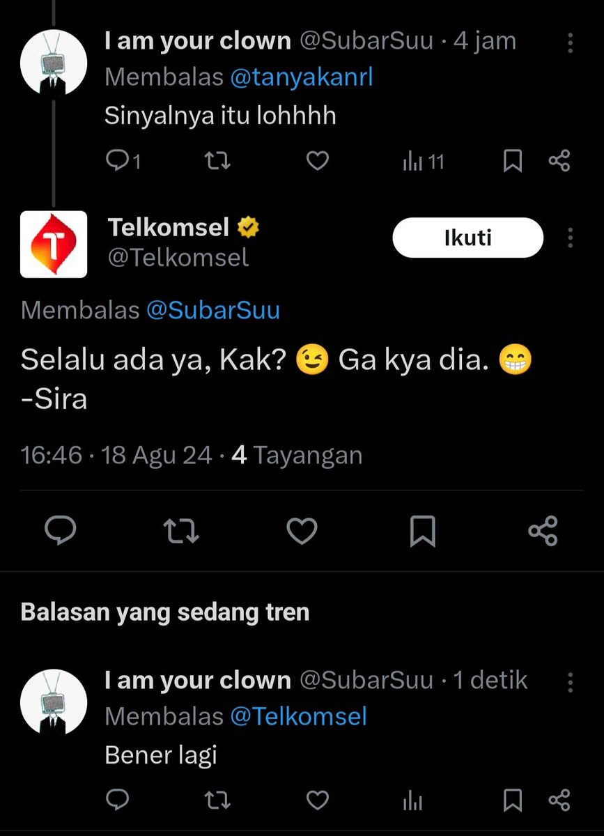 Yahh tertampar fakta <a href="/Telkomsel/">Telkomsel</a>