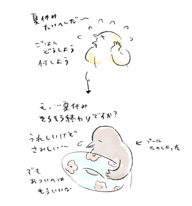 夏休みまだやれるようなやれないような 