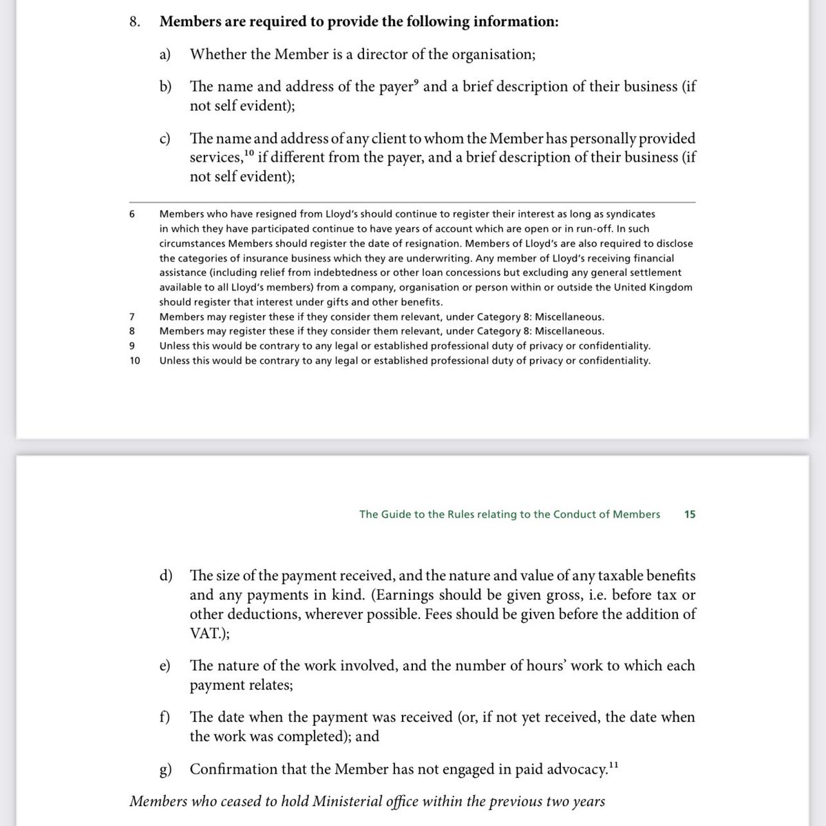 carolvorders's tweet image. To be clear..

Nigel Farage has either 
BROKEN the Parliamentary Code of Conduct which is rigorous on declaration of earnings/expenses - fees must be declared accurately &amp;amp; BEFORE VAT is added (see attachments 8d)

OR

Clacton MP Farage has lied in the tweet below 

Which is it?