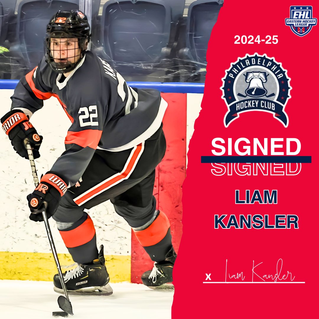 We are excited to announce the signing of 2005 forward Liam Kansler who played youth hockey for the Philadelphia Jr. Flyers.

Welcome to the Dell Liam!