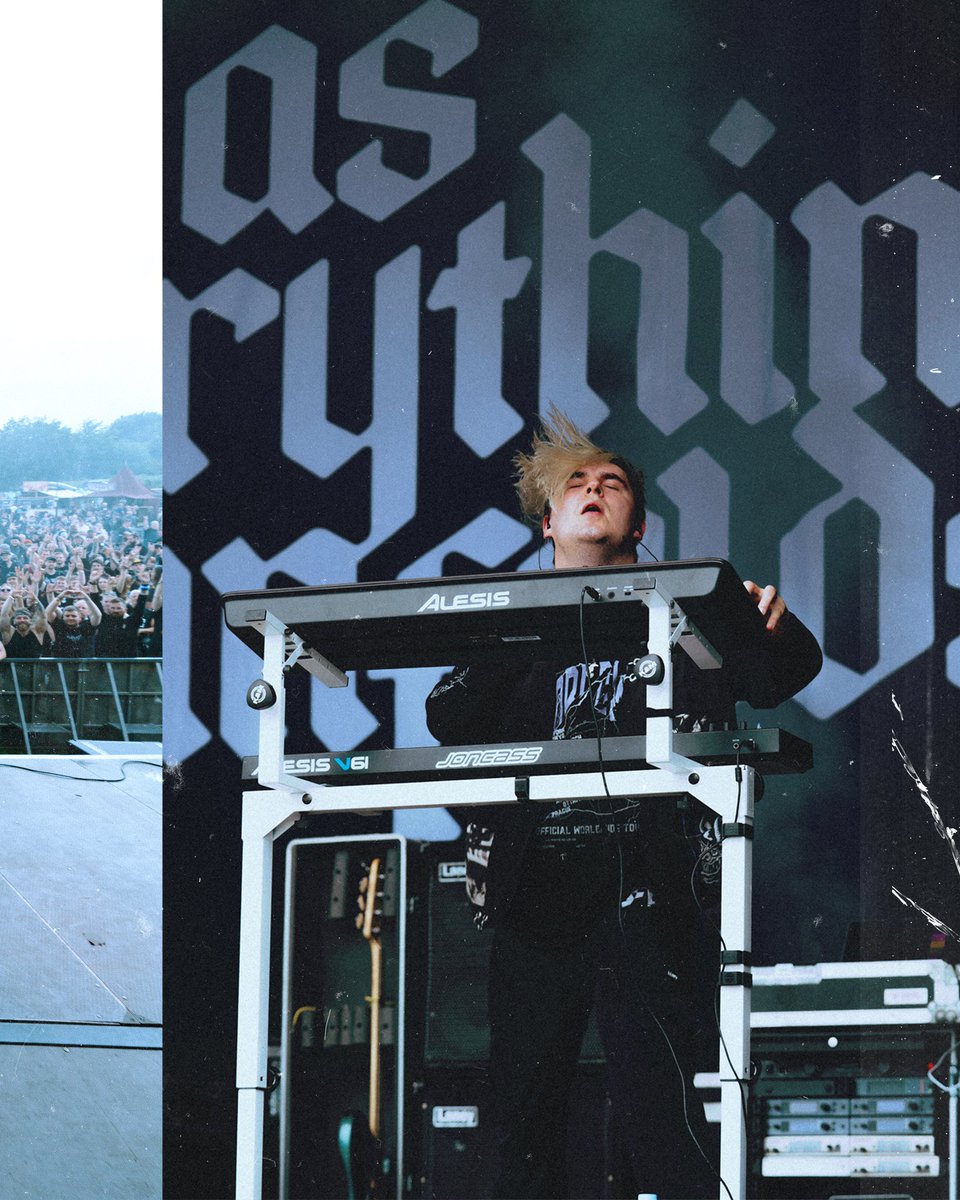 Yes Reload Festival! 🙌 thank you for your energy! 💜

Germany we’ll see you again in 2 weeks for our Düsseldorf and Karlsruhe headline shows alongside Pell-Mell Festival &amp; Wallesau ist Blau! 

Dates and tickets here - aseverythingunfolds.com/events

📸 <a href="/pearlxcook/">pearly</a>