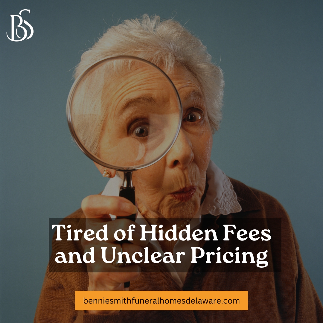 benniesmithde's tweet photo. At Bennie Smith Funeral Home, we believe in complete transparency. Our pricing is clear and upfront, with no hidden fees, so you can focus on what truly matters – honoring your loved one. Let us handle the details with integrity and compassion.

#TransparentPricing #NoHiddenFees https://t.co/MEwnfd6fQz