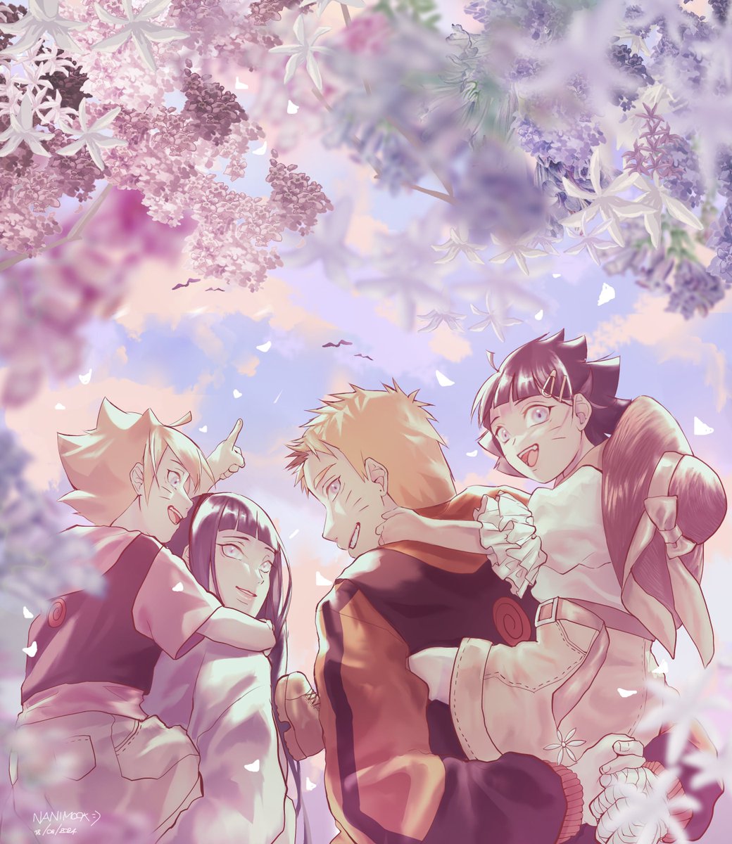 ☀️🌷
#NaruHina #Uzumaki