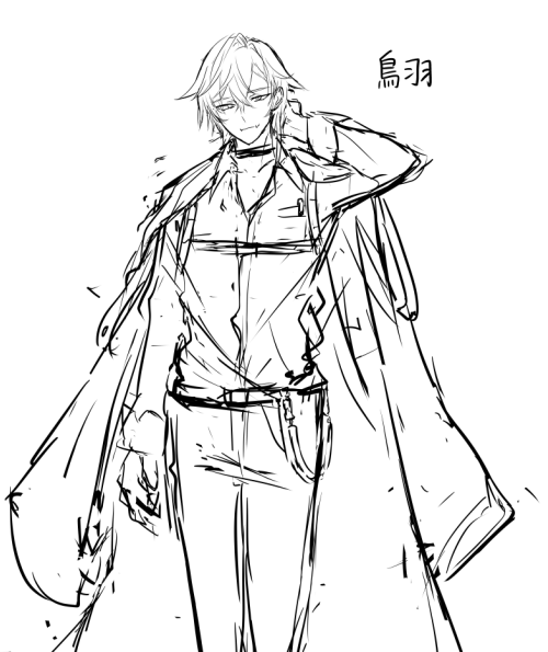 最近の完成してないキャラデザ 