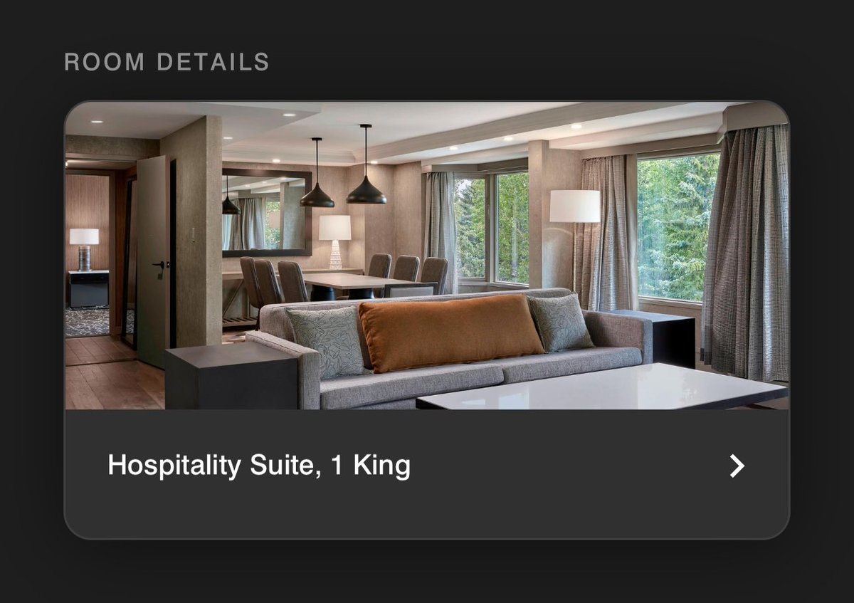As I’m going my #precheckin on the <a href="/MarriottBonvoy/">Marriott Bonvoy</a> app at <a href="/kananaskislodge/">Pomeroy Kananaskis Mountain Lodge</a> and it really start looking like you’re getting a huge upgrade. This is just about to make our first anniversary (early) trip even sweeter!