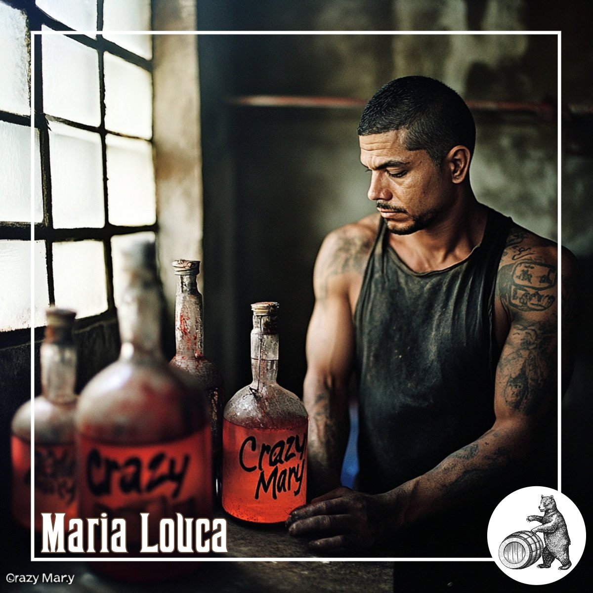 HouseOfApplejay's tweet photo. *Maria Louca* (“Crazy Mary”) is a unique homemade aguardiente from Brazil’s prisons, featured in Dr. Drauzio Varella’s *Estação Carandiru*. Read more in our blog post! #MariaLouca #HouseOfApplejay #DistillingHistory https://t.co/id14jAuMVm