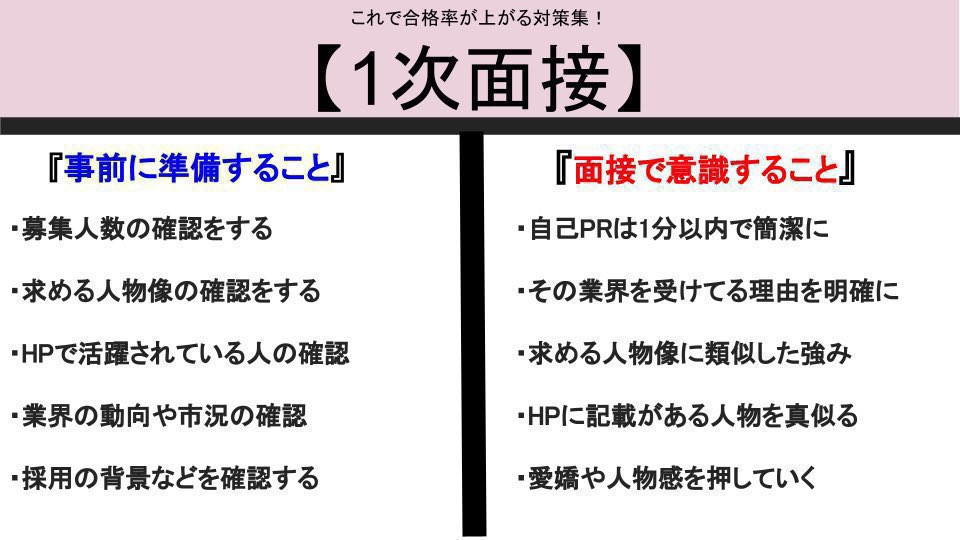 wakamusya_eigyo's tweet photo. 明日から転職の面接が始まる方へ。
内定率が爆発的に上がる「事前準備」はこれ。 https://t.co/cniJ0NSuyY
